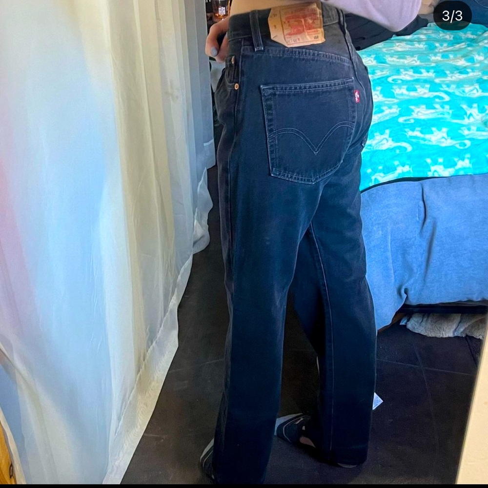 Older Black 501 Levi’s